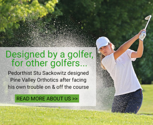 Men's and Ladies Golf Orthotics Approved by PGA and USGA